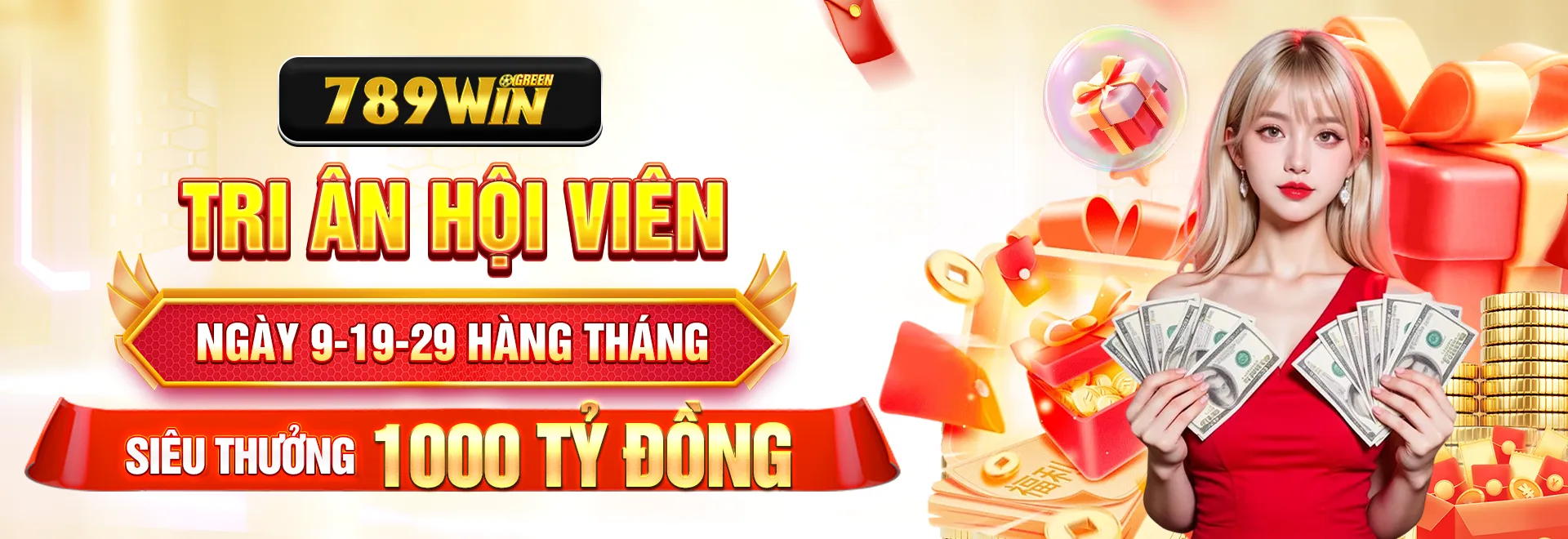 Tri ân hội viên ngày 9-19-29 hàng tháng siêu thưởng 1000 tỷ đồng